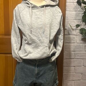 Vintage CALVIN KLEIN 90s Hoodie Slouchy Fit Pullover Gray Sz Large